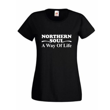 (image for) Womens Northern Soul T Shirt - A Way of Life ss100 - Click Image to Close